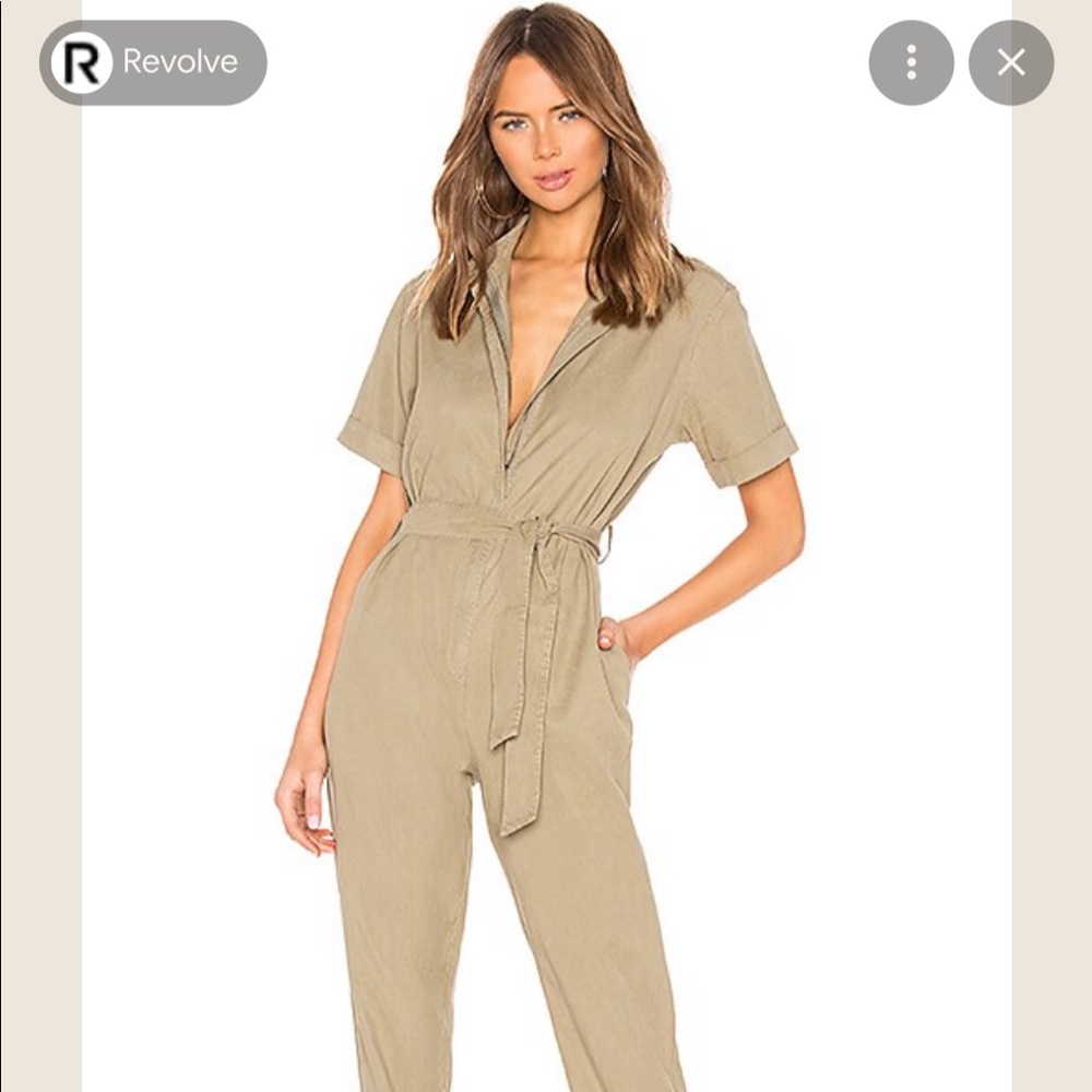 Monrow Short Sleeve Jumpsuit